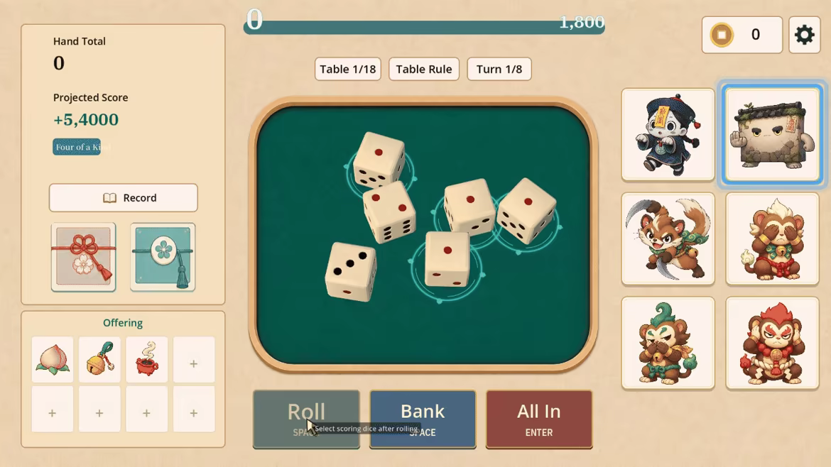 Hyakki Dice video 3
