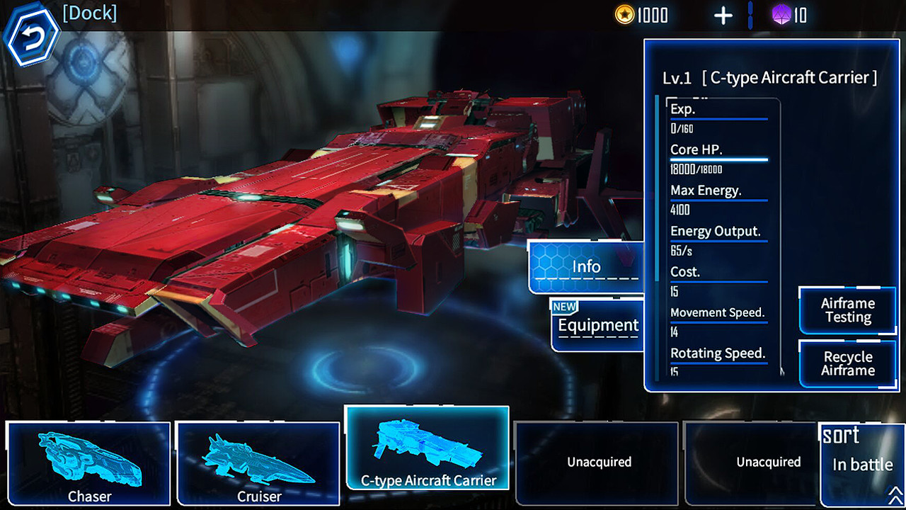 Galaxy Reavers: Flames-type Aircraft Carrier DLC Featured Screenshot #1