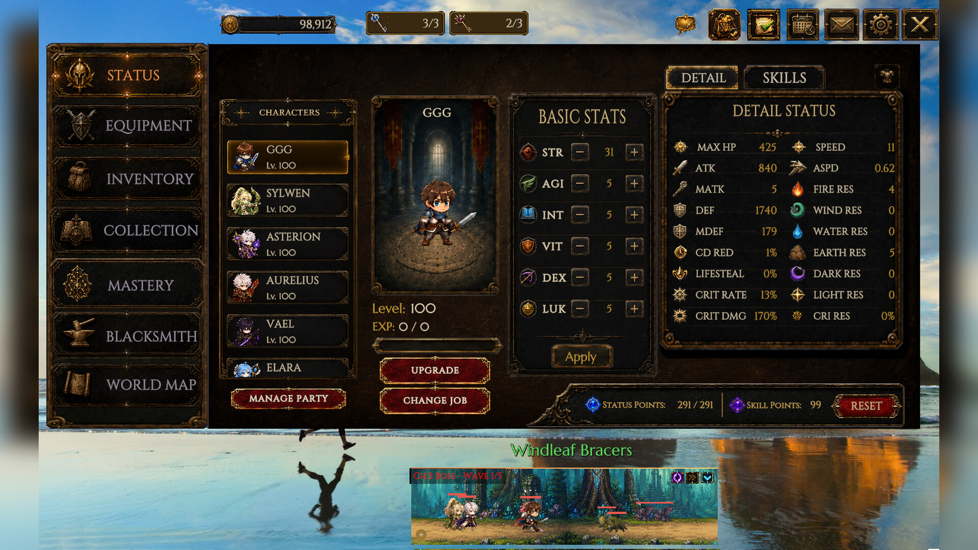 Dawnbar Fantasy screenshot #2