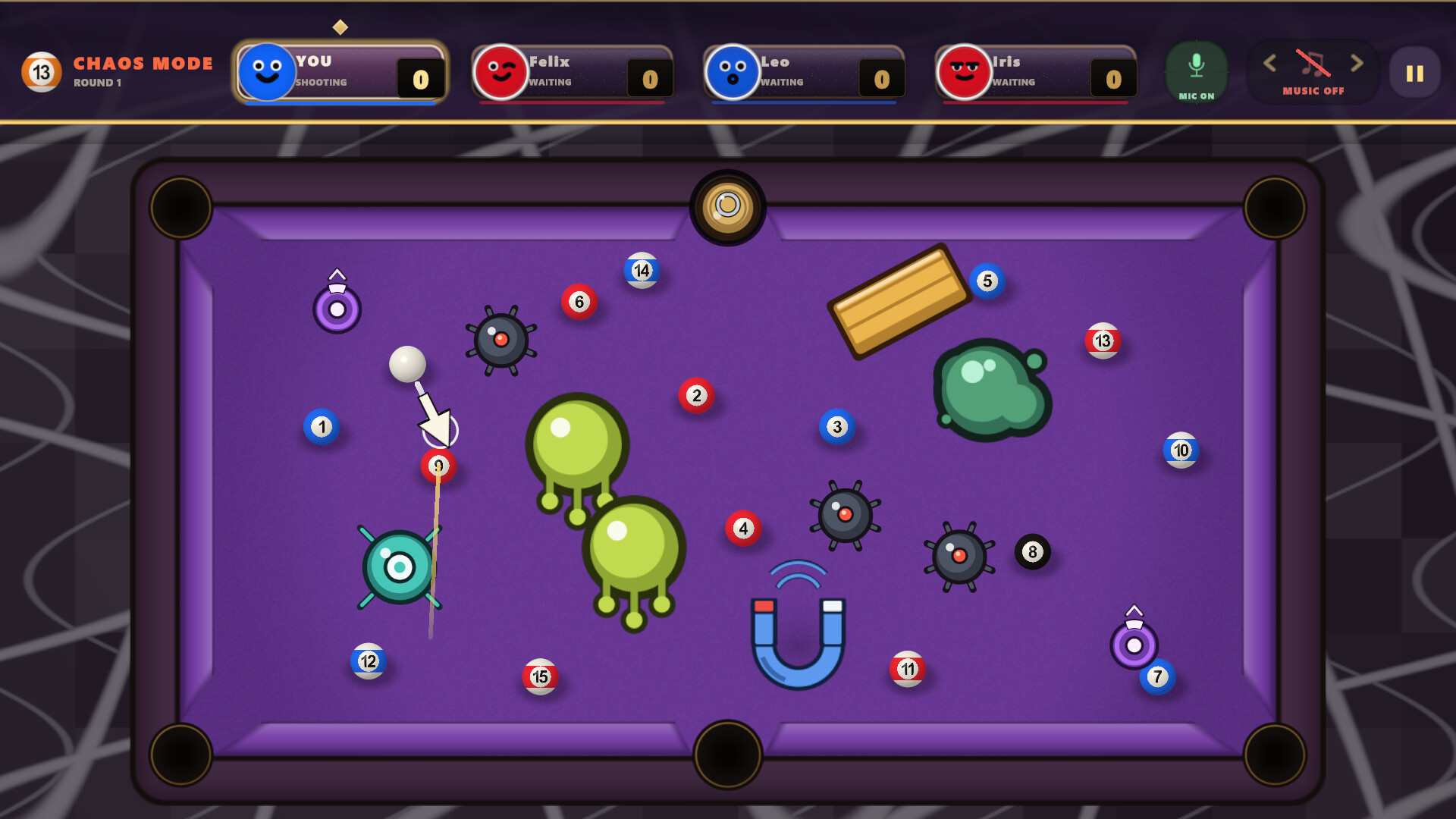 Cue Chaos screenshot 3