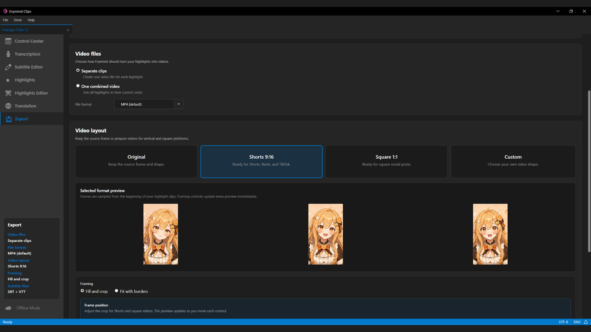 Evymind Clips: Automatic Highlights & Shorts screenshot 5