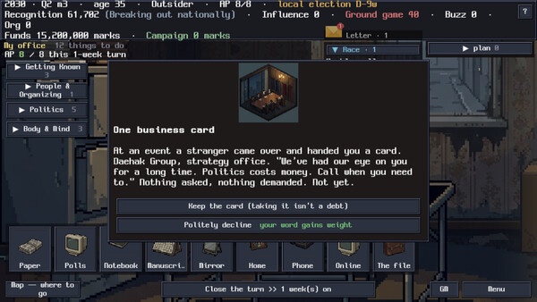 Political Life Screenshot