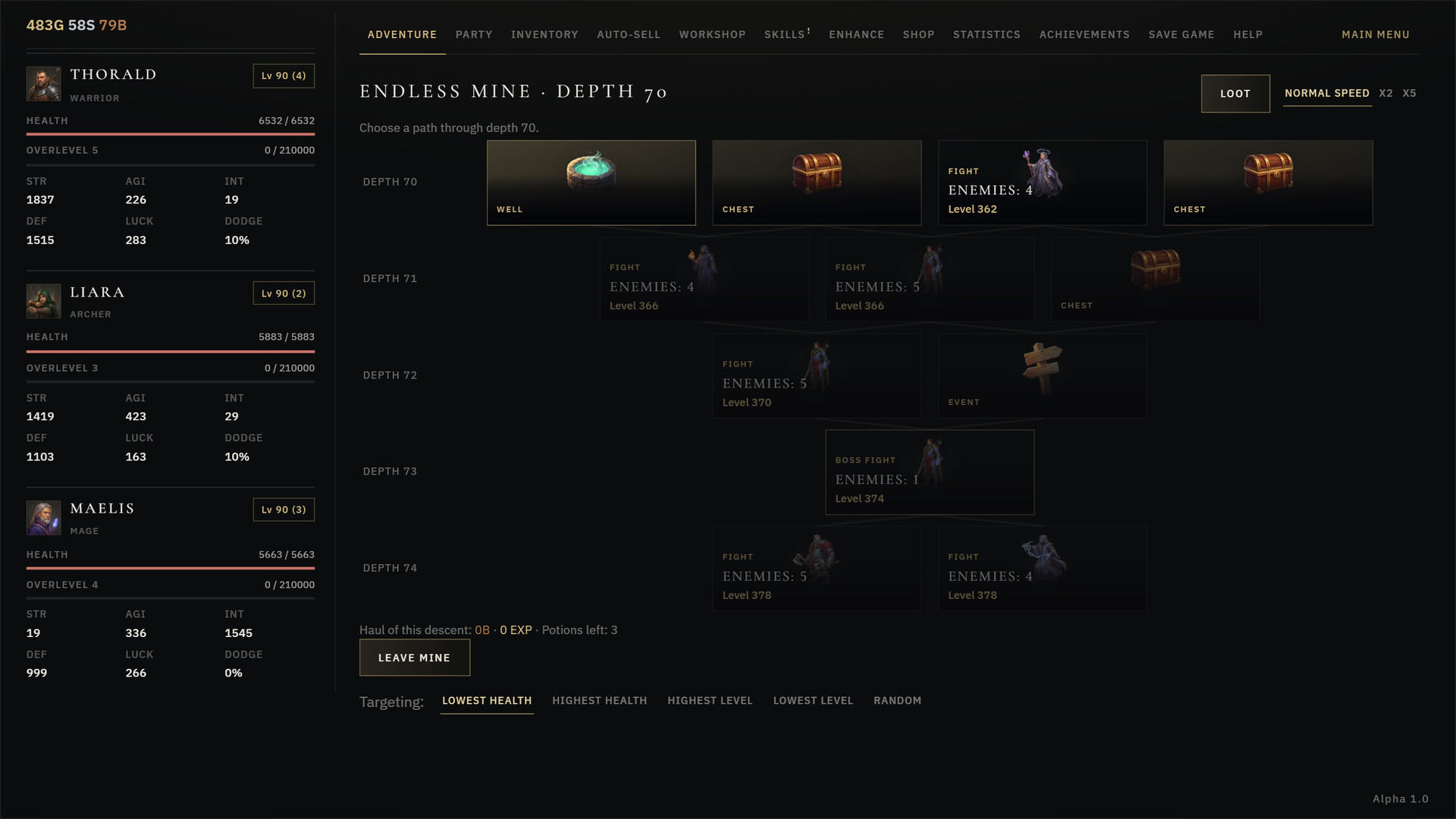 Trinity Descent screenshot 4