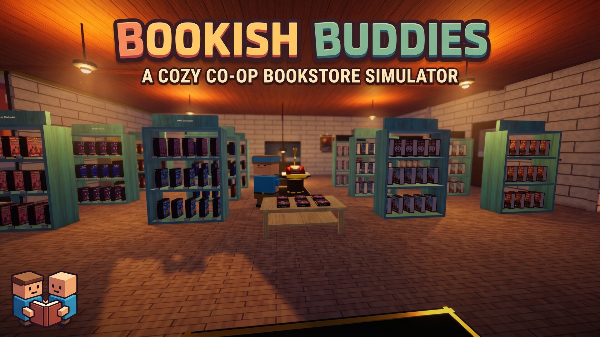 Bookish Buddies: Bookstore Simulatorのスクリーンショット 1