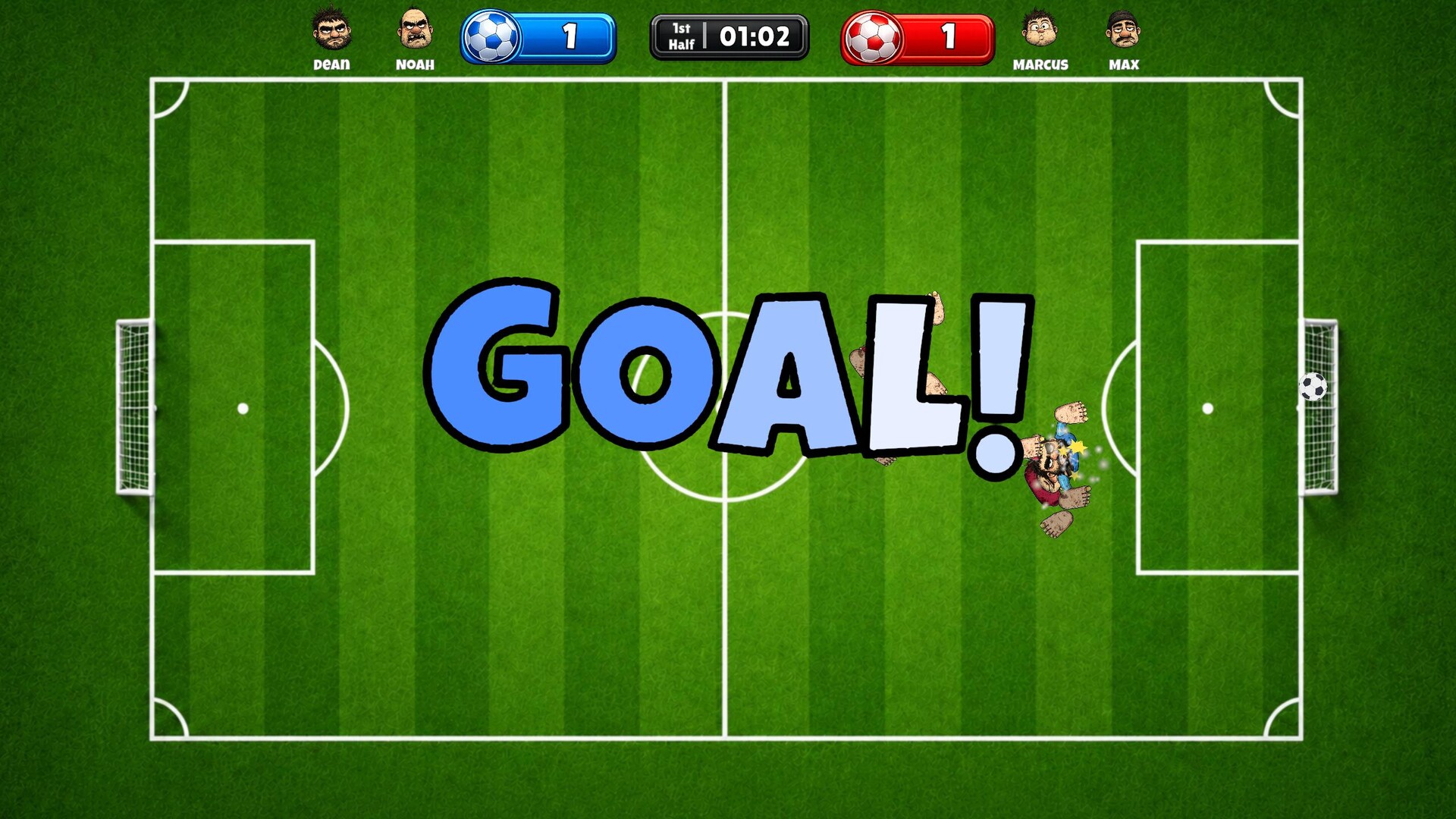 BIG FEET: Football Chaos screenshot 3
