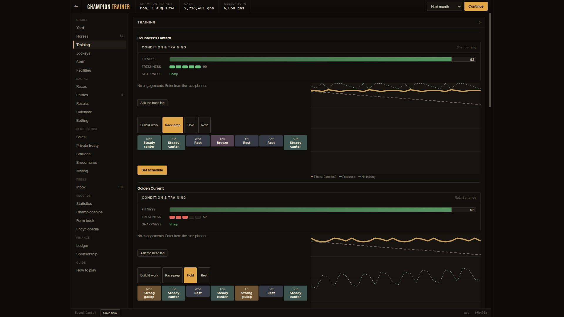 Champion Trainer screenshot #4