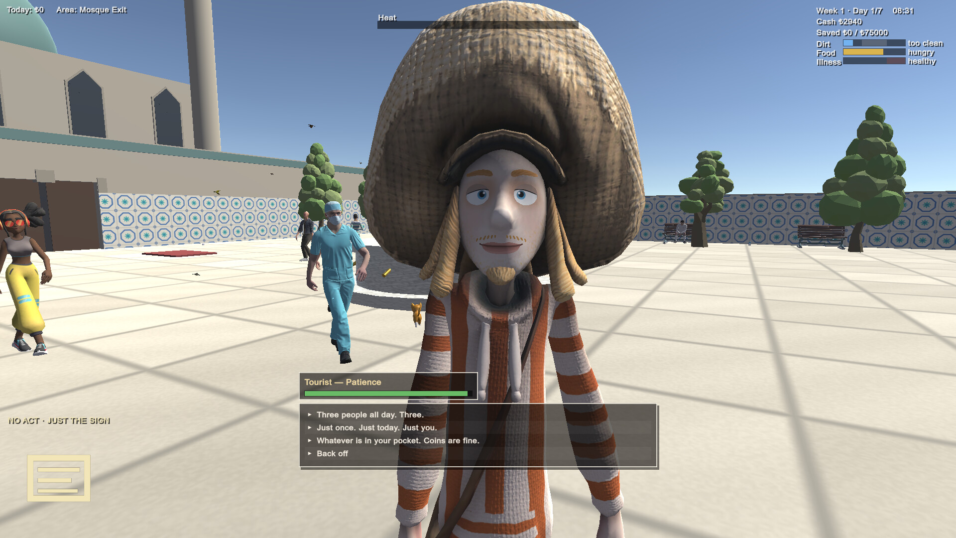 Beggar Simulator: Istanbul screenshot