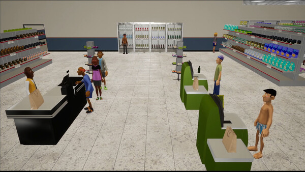 Rude Supermarket Simulator Demo 스크린샷 4