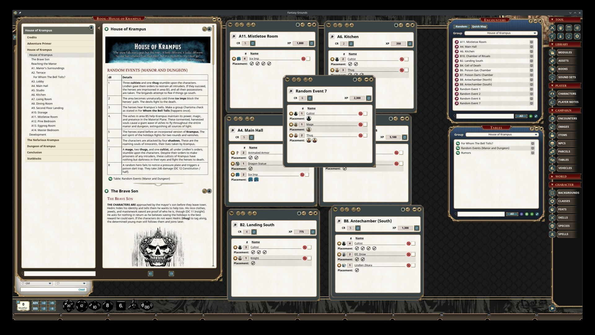 Fantasy Grounds - House of Krampus - Level-6のスクリーンショット 1