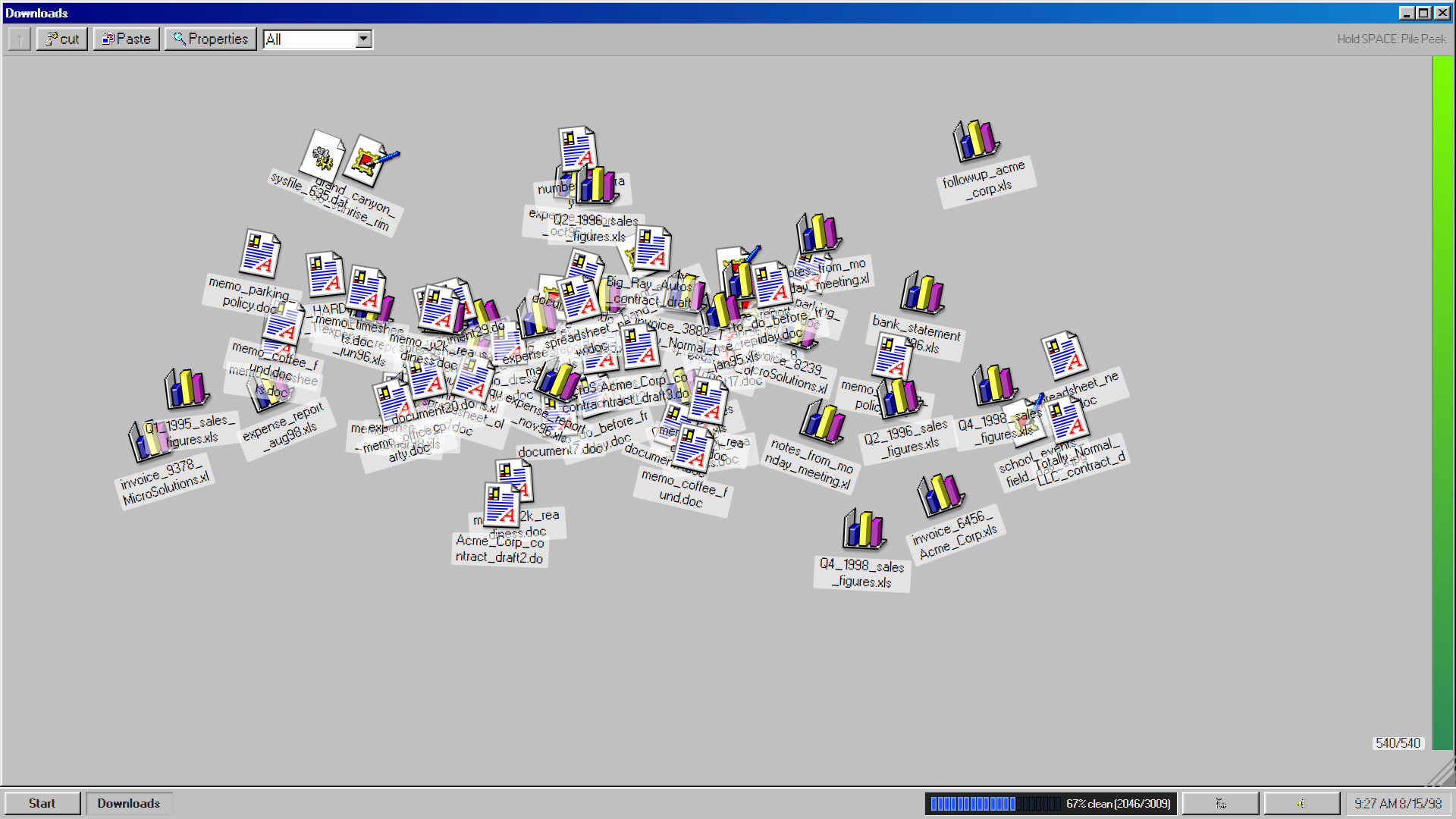 DESKTOP CLEANER 98 screenshot 8
