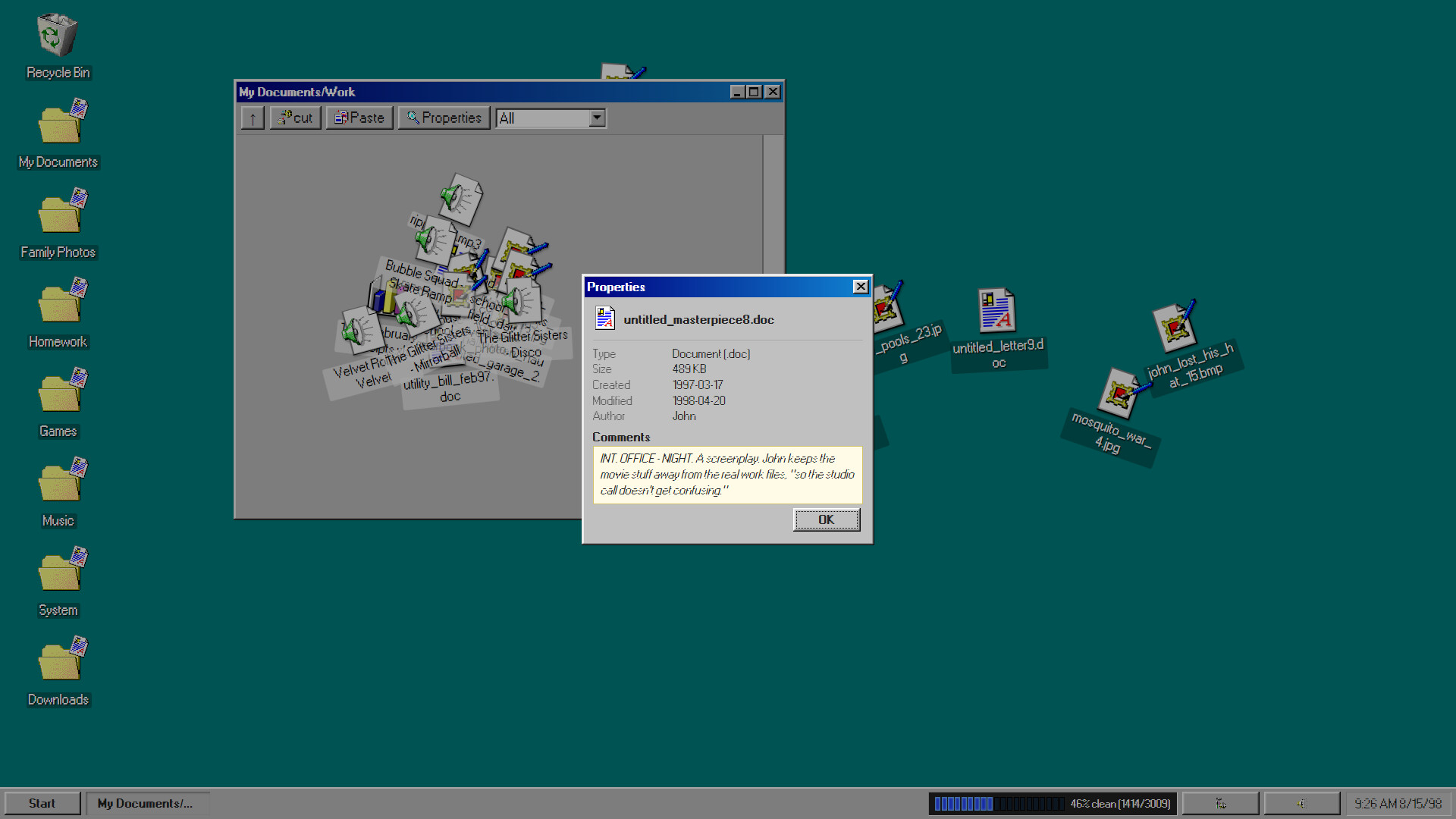 DESKTOP CLEANER 98 screenshot 6