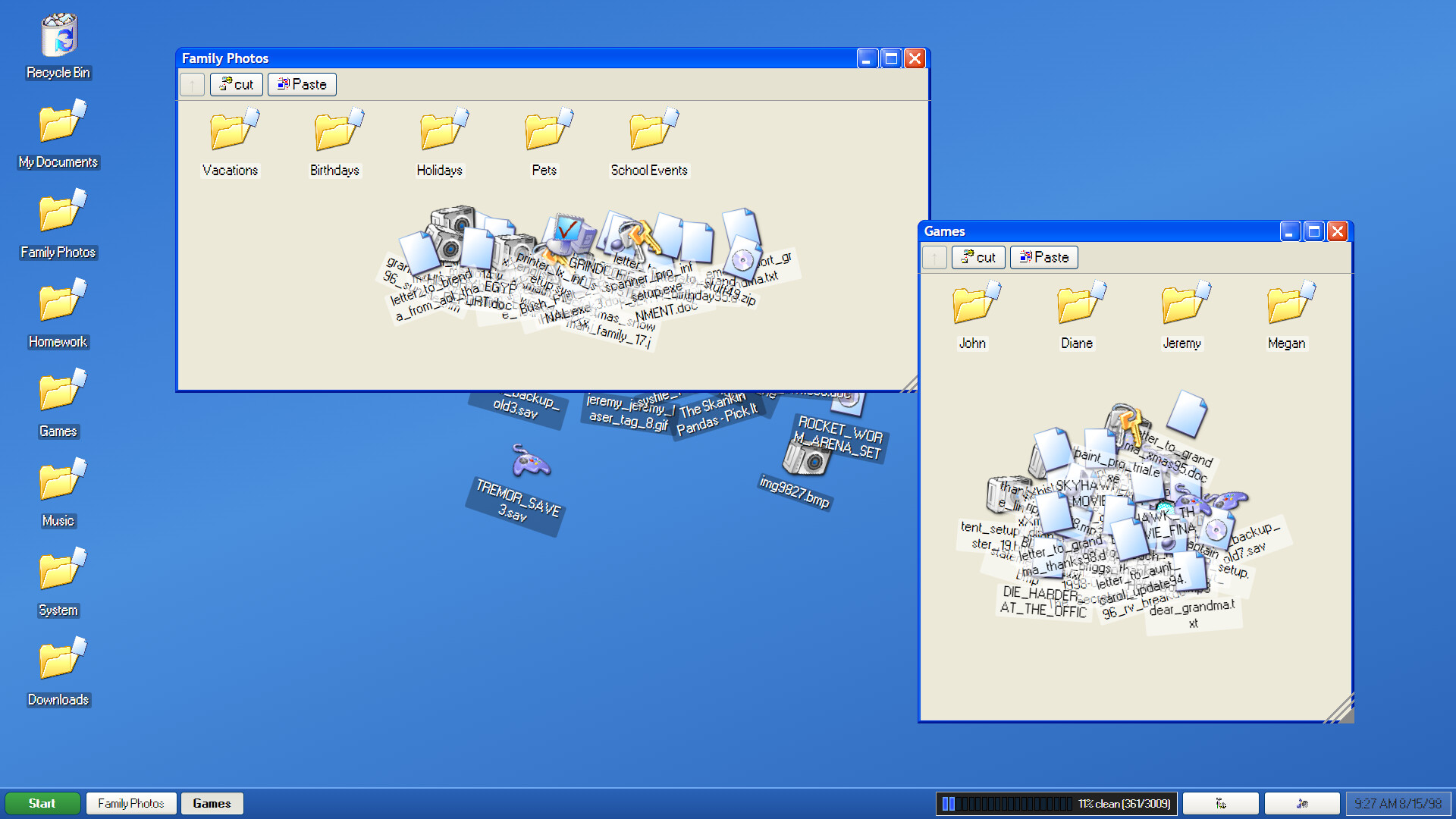 DESKTOP CLEANER 98 screenshot 7