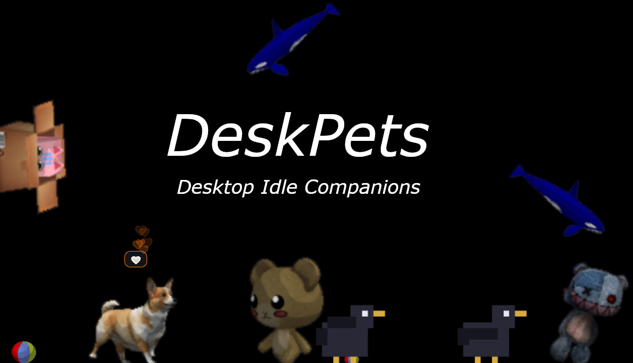 DeskPets - Desktop Idle Companion cover art