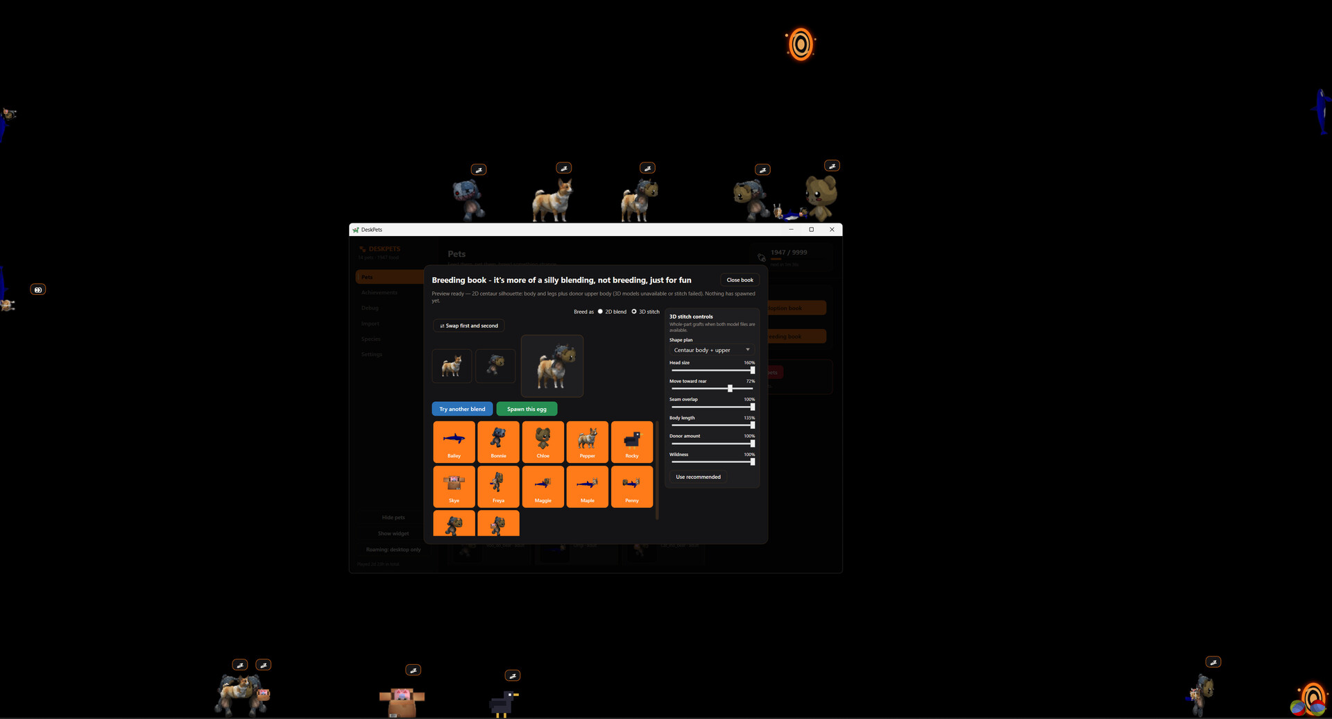 DeskPets - Desktop Idle Companion screenshot 7