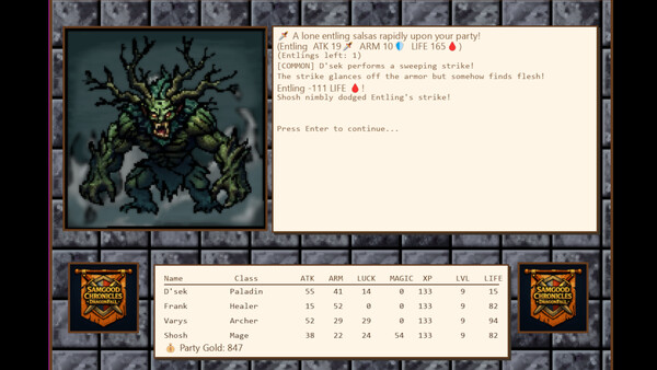 Samgood Chronicles DragonFall — скриншот 4