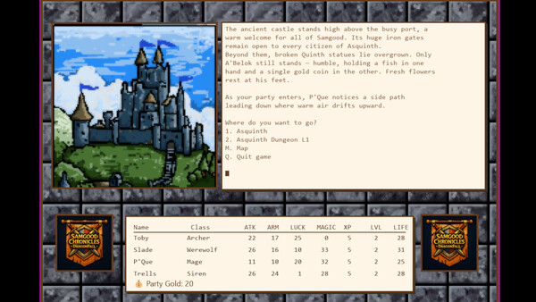 Samgood Chronicles DragonFall 스크린샷 1
