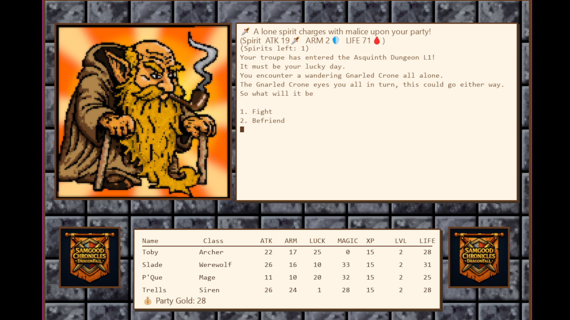 Samgood Chronicles DragonFall — gameplay screenshot 5