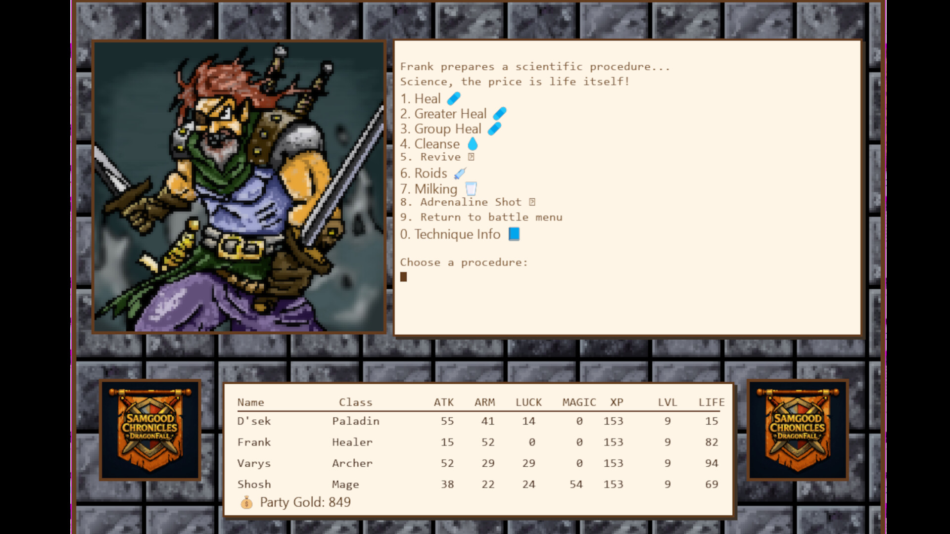 Samgood Chronicles DragonFall — gameplay screenshot 3