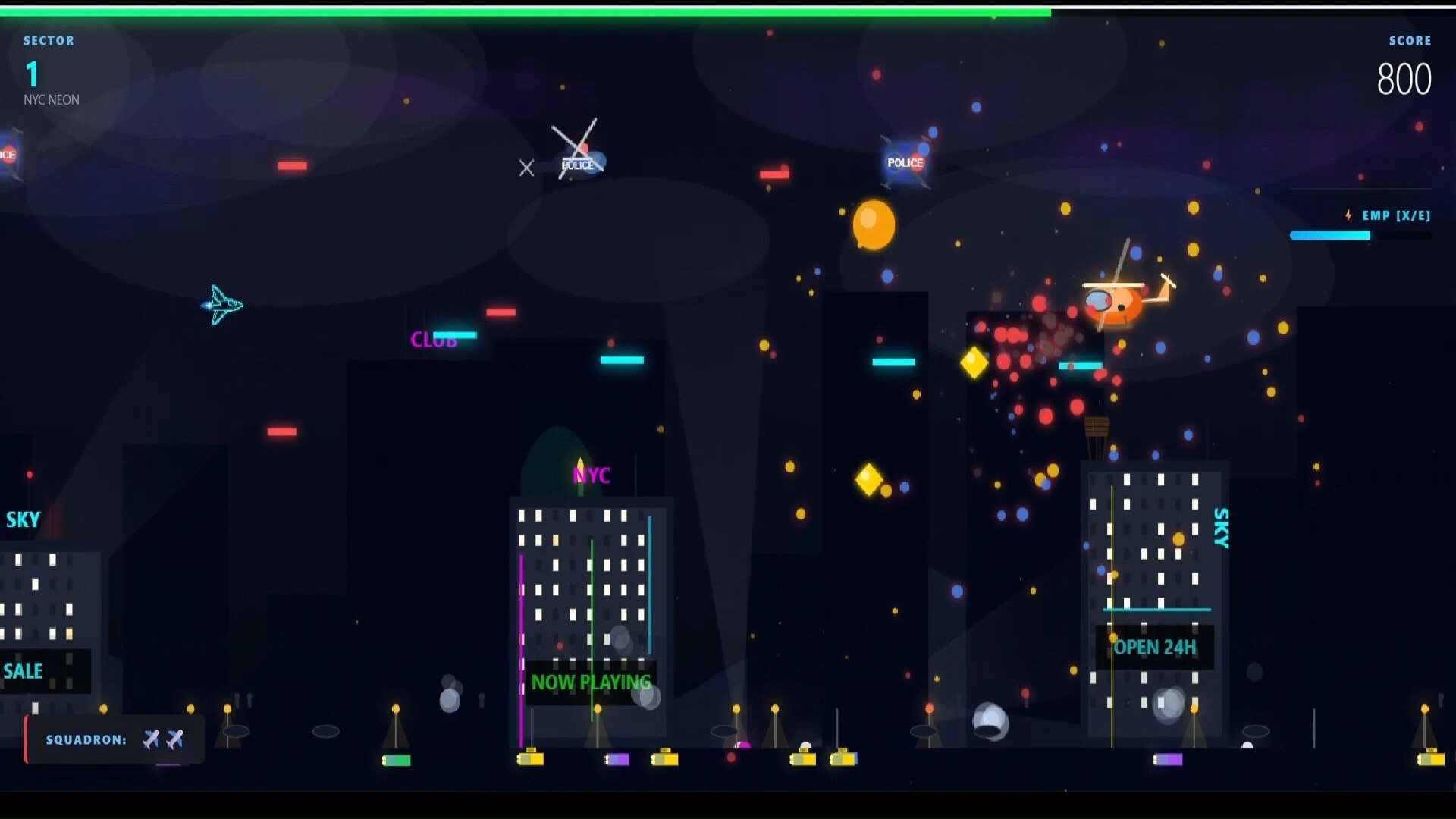 Sky Strike Overdriveのスクリーンショット 1