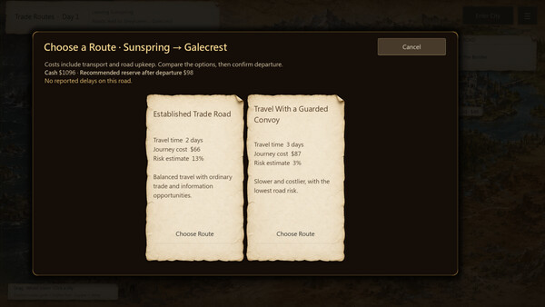 Roads Beneath The Crown screenshot 1