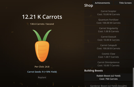 Carrot Clicker screenshot 3