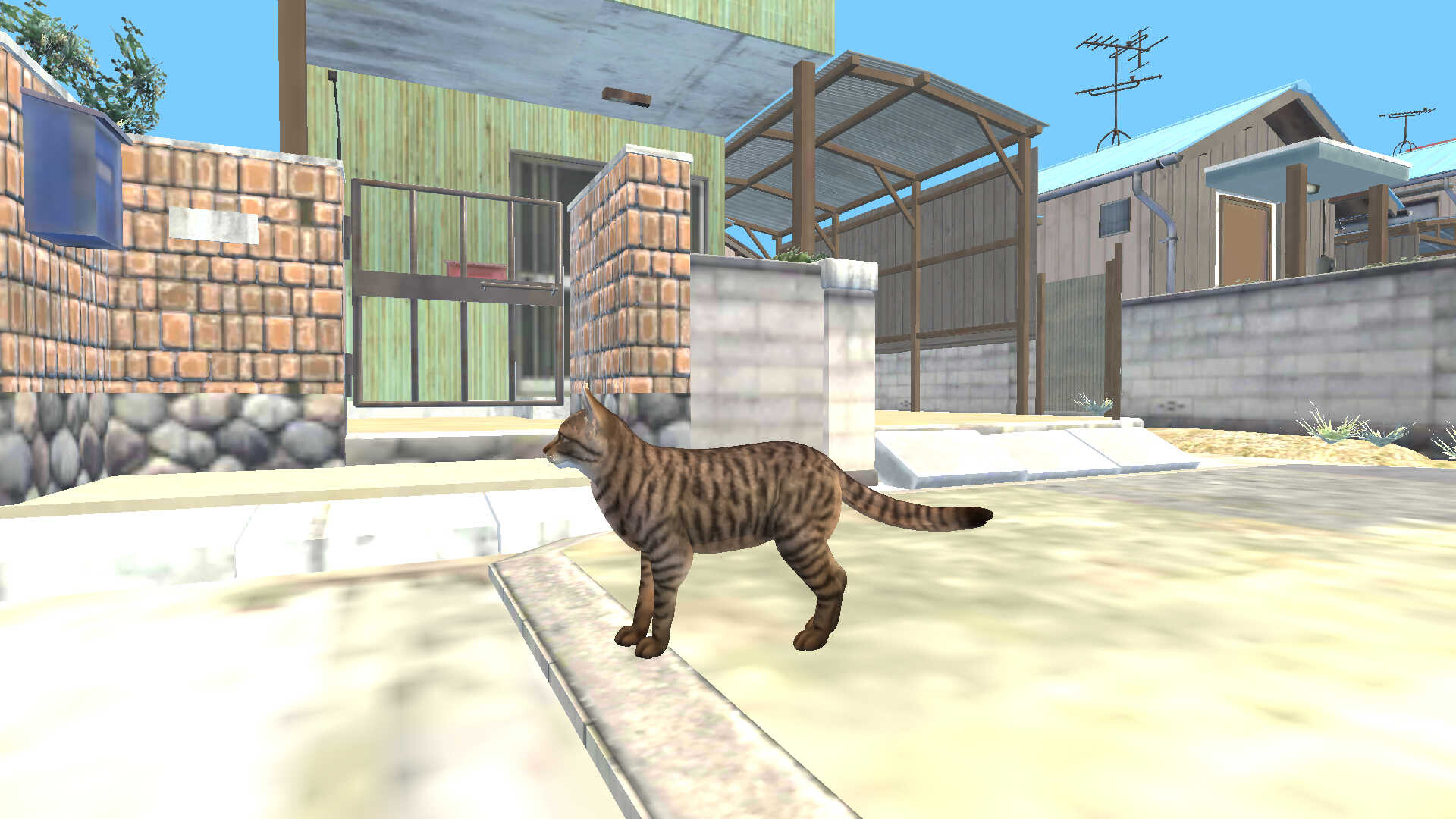 Lost Cat Showa Town screenshot 2