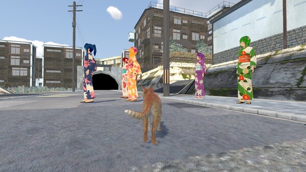Lost Cat Showa Town screenshot 11