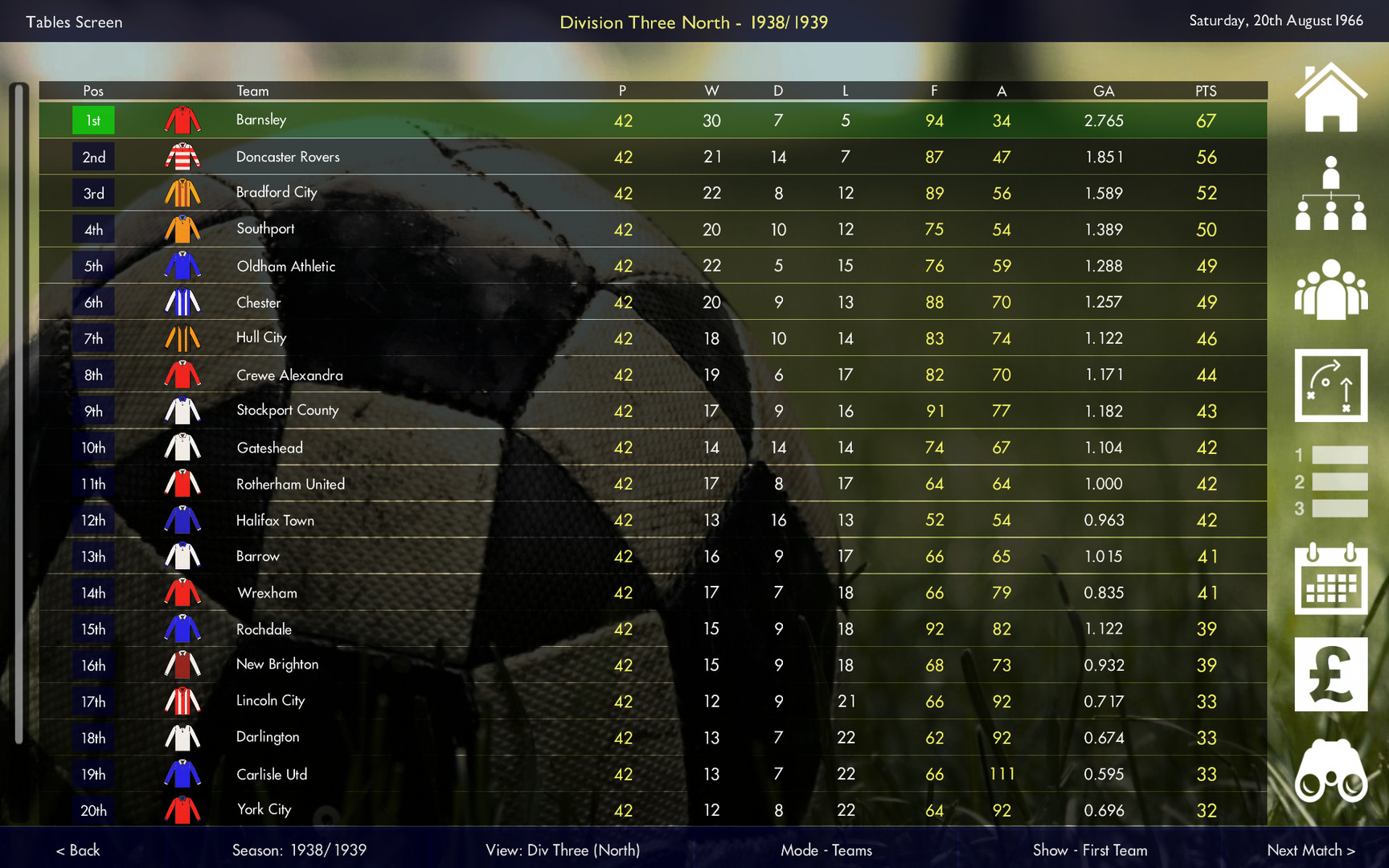 Retro Football Boss screenshot 13