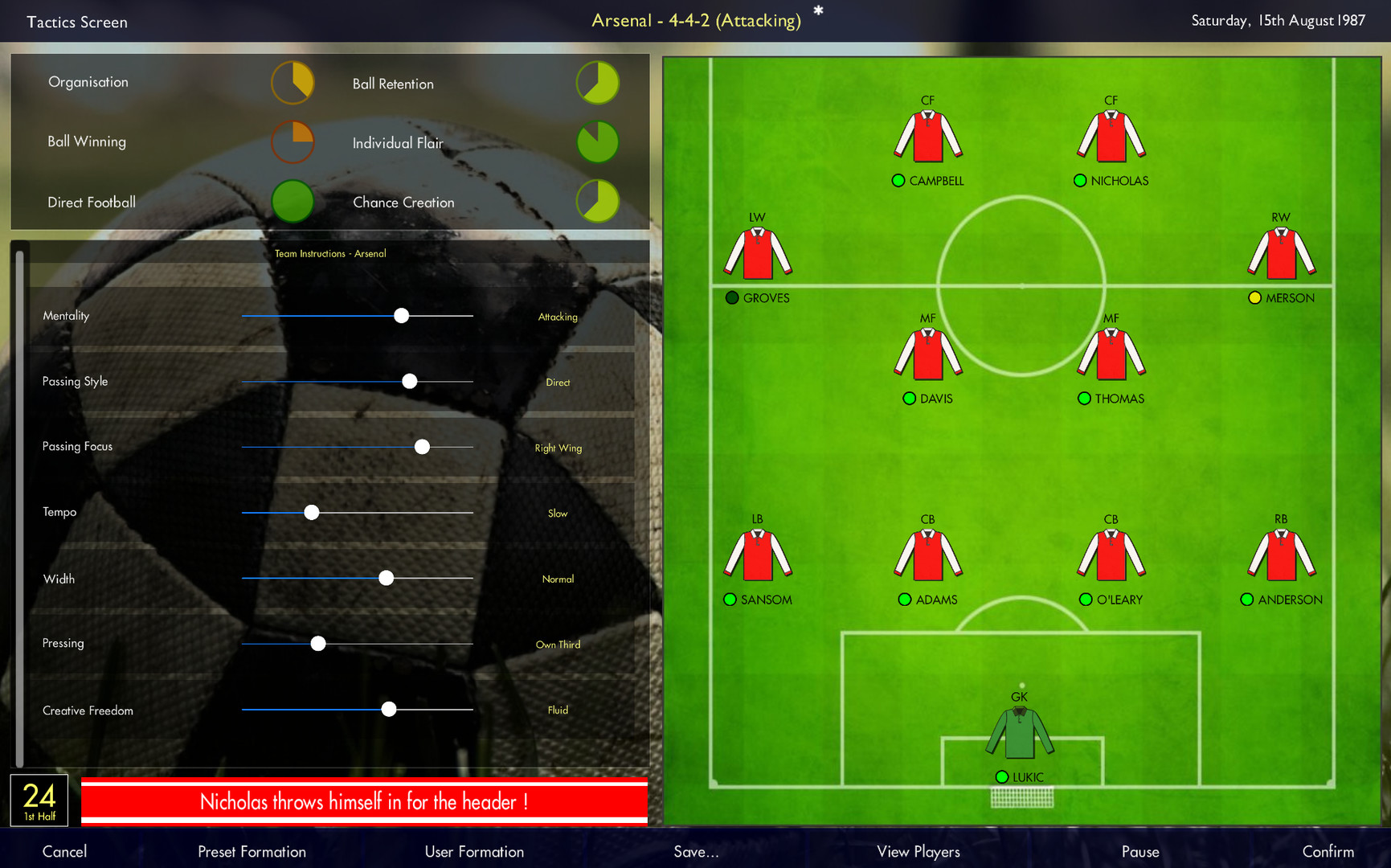 Retro Football Boss screenshot 3
