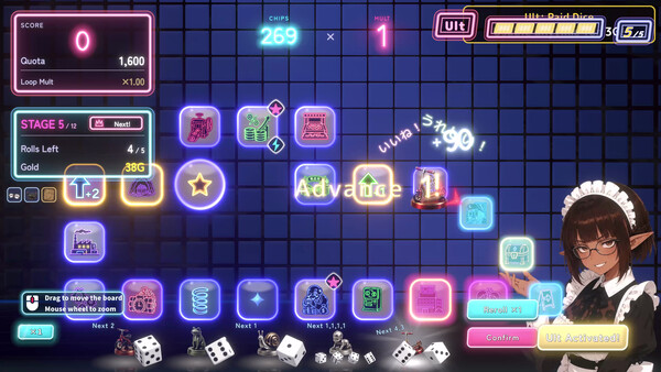 お洒落無限ループ　すごろくドリフター screenshot 2