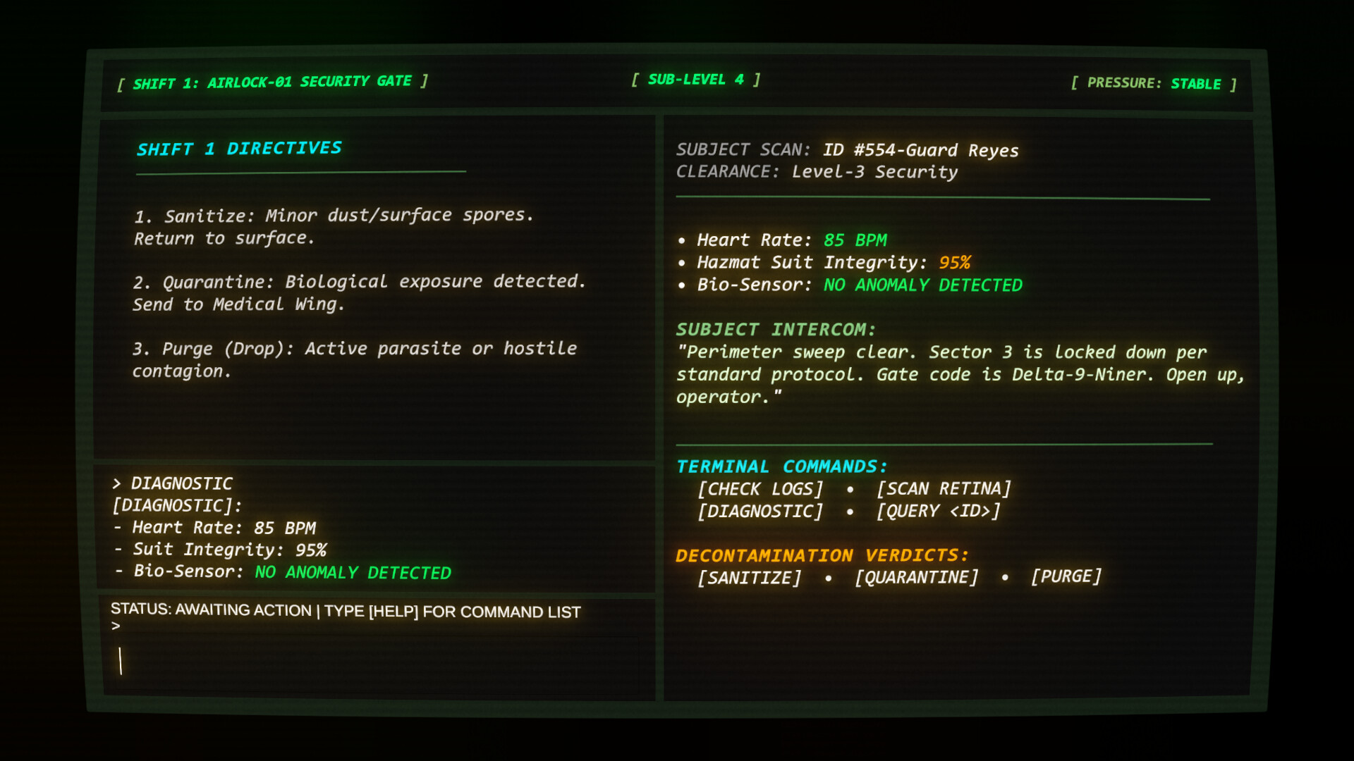 Decontamination Protocol screenshot 5