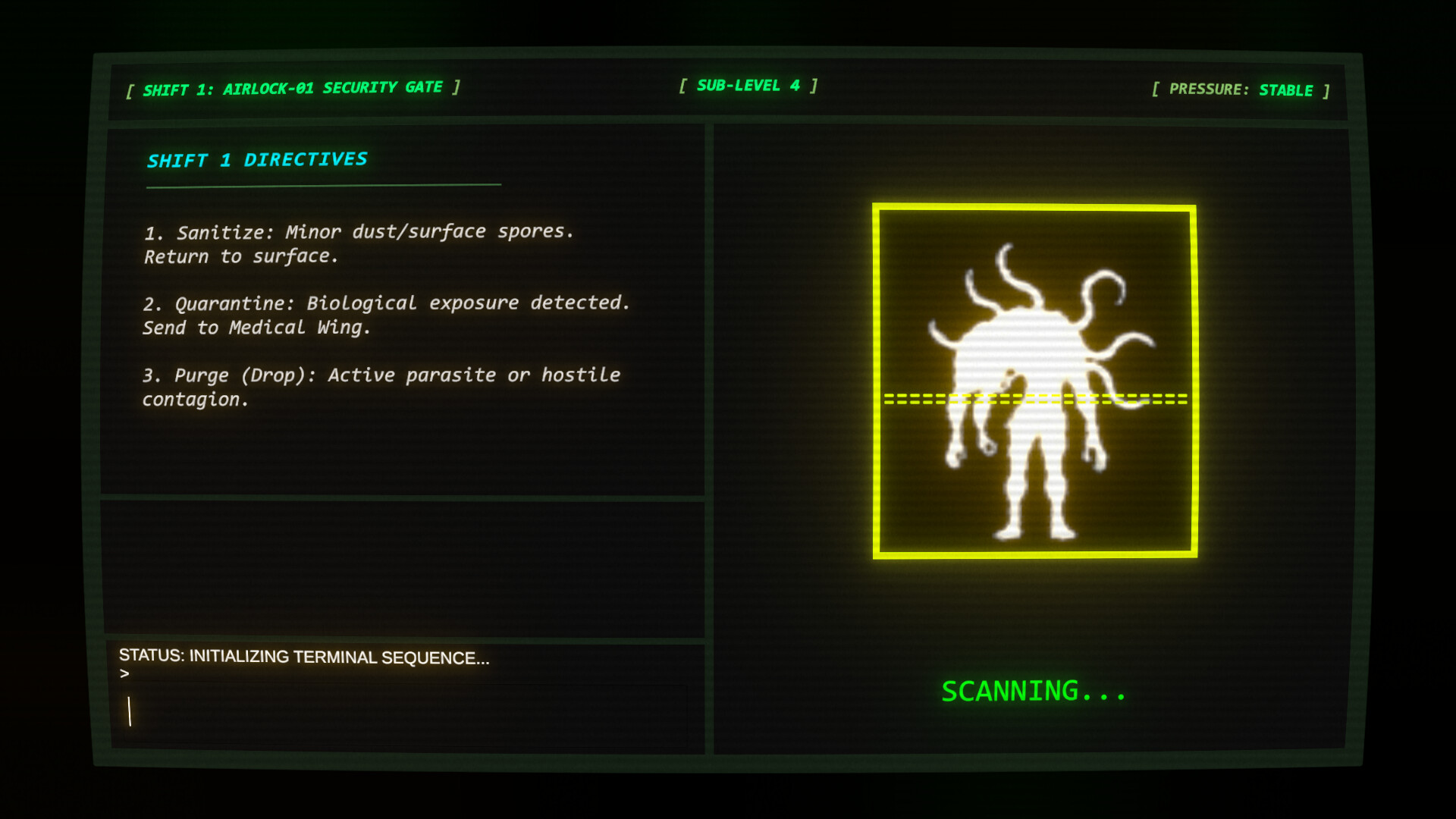 Decontamination Protocol screenshot 1