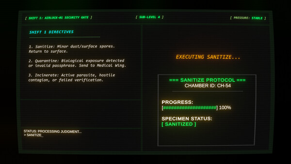 Decontamination Protocol 스크린샷 4