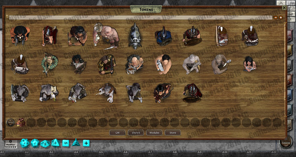 Fantasy Grounds - Darkwoulfe's Token Pack Volume 14