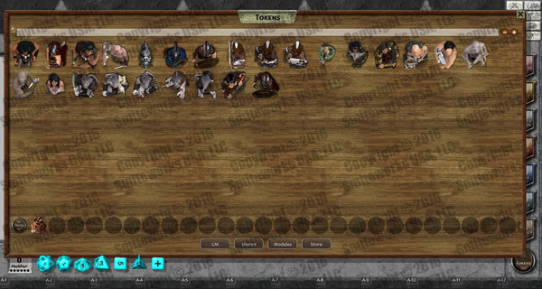 Fantasy Grounds - Darkwoulfe's Token Pack Volume 14