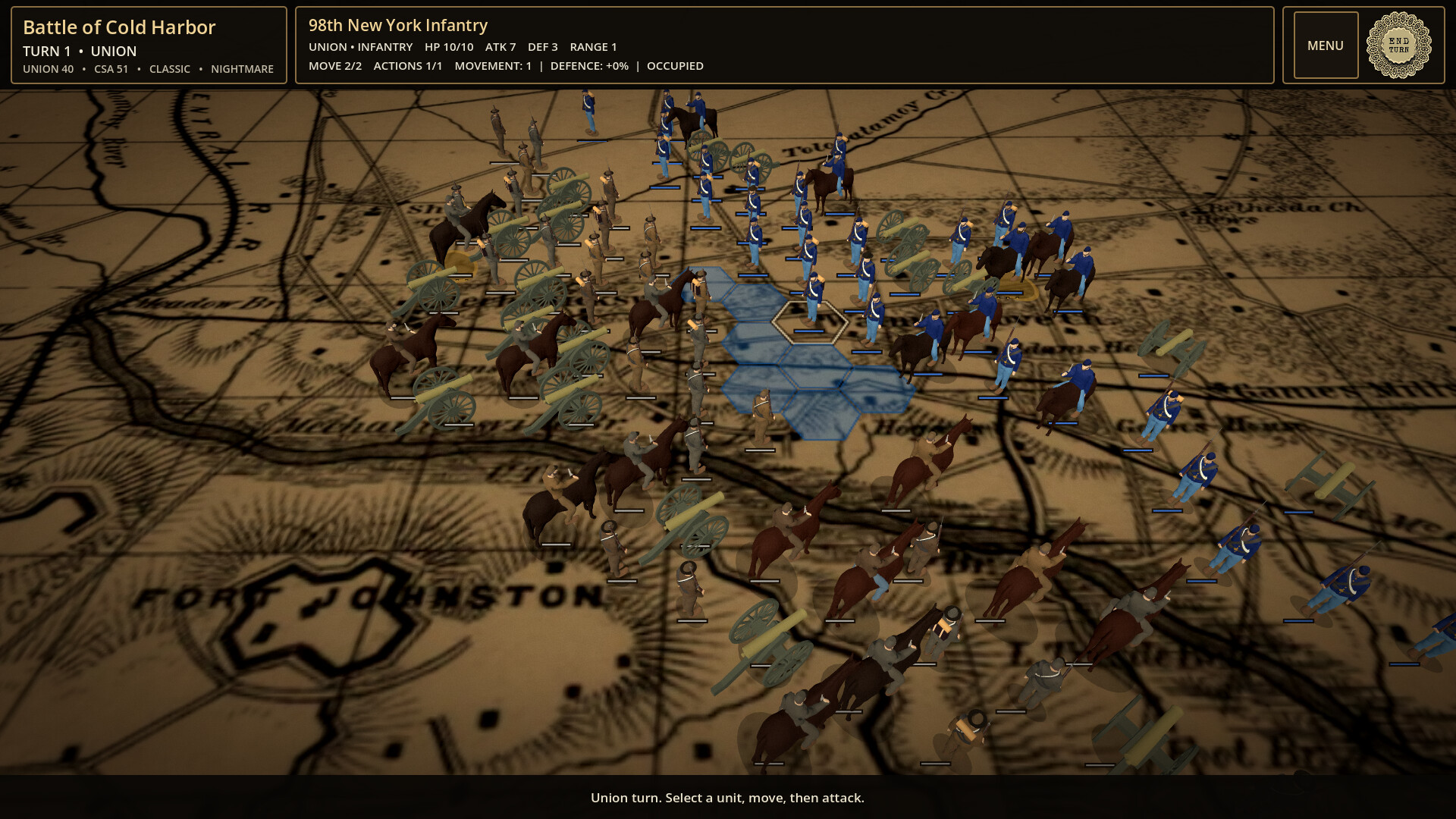 Civil War: Battle of Petersburg - Union Grand Campaign Featured Screenshot #1