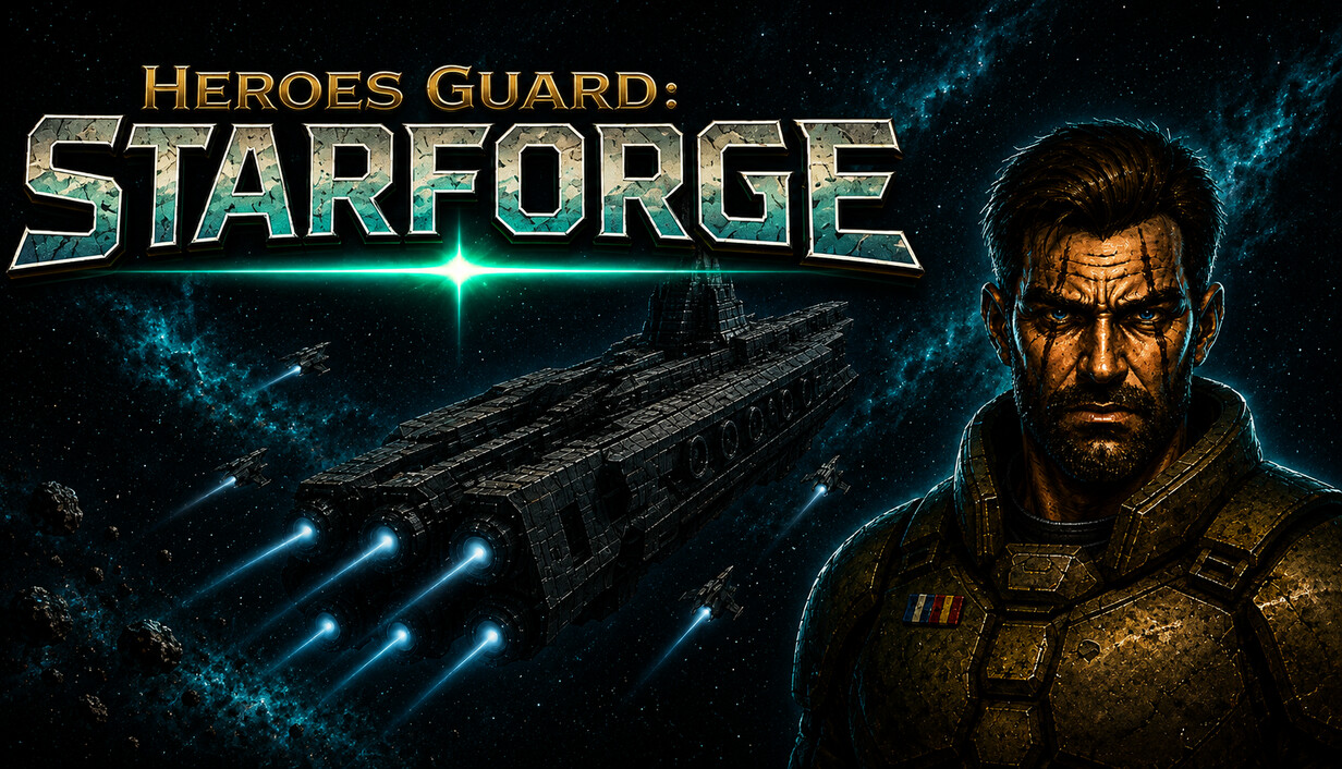 Heroes Guard: Starforge game artwork