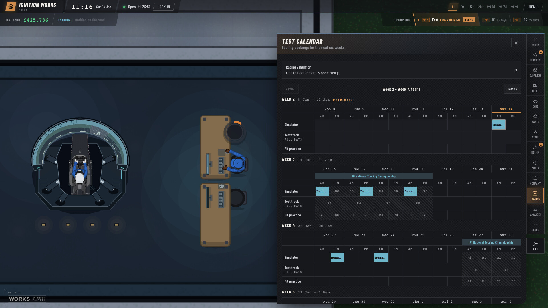WORKS: Motorsport Factory screenshot #5