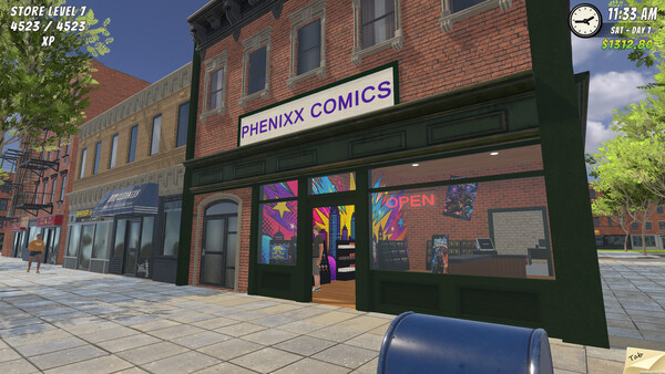 Comic Shop Tycoon 스크린샷 1