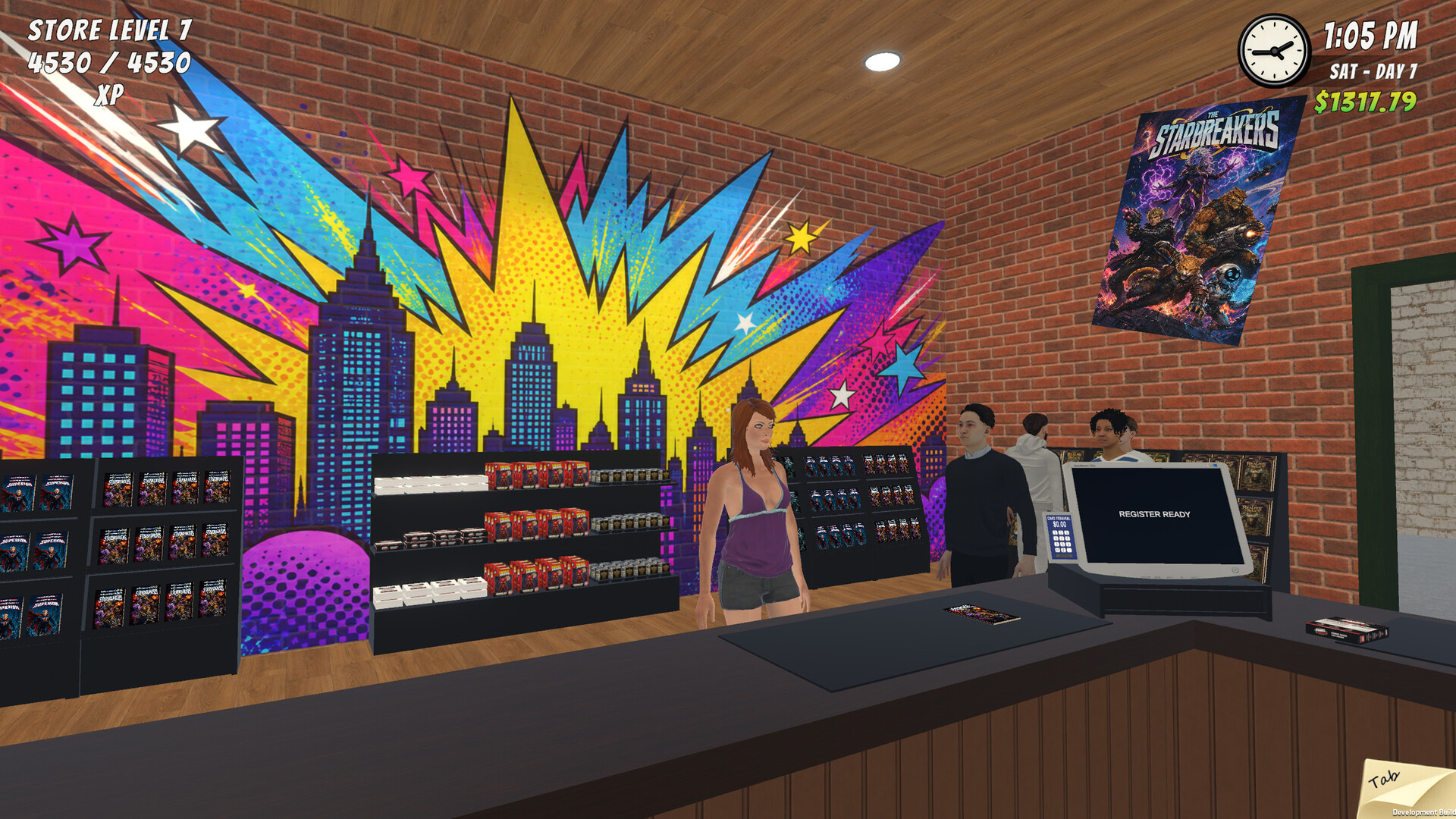 Comic Shop Tycoon screenshot #2