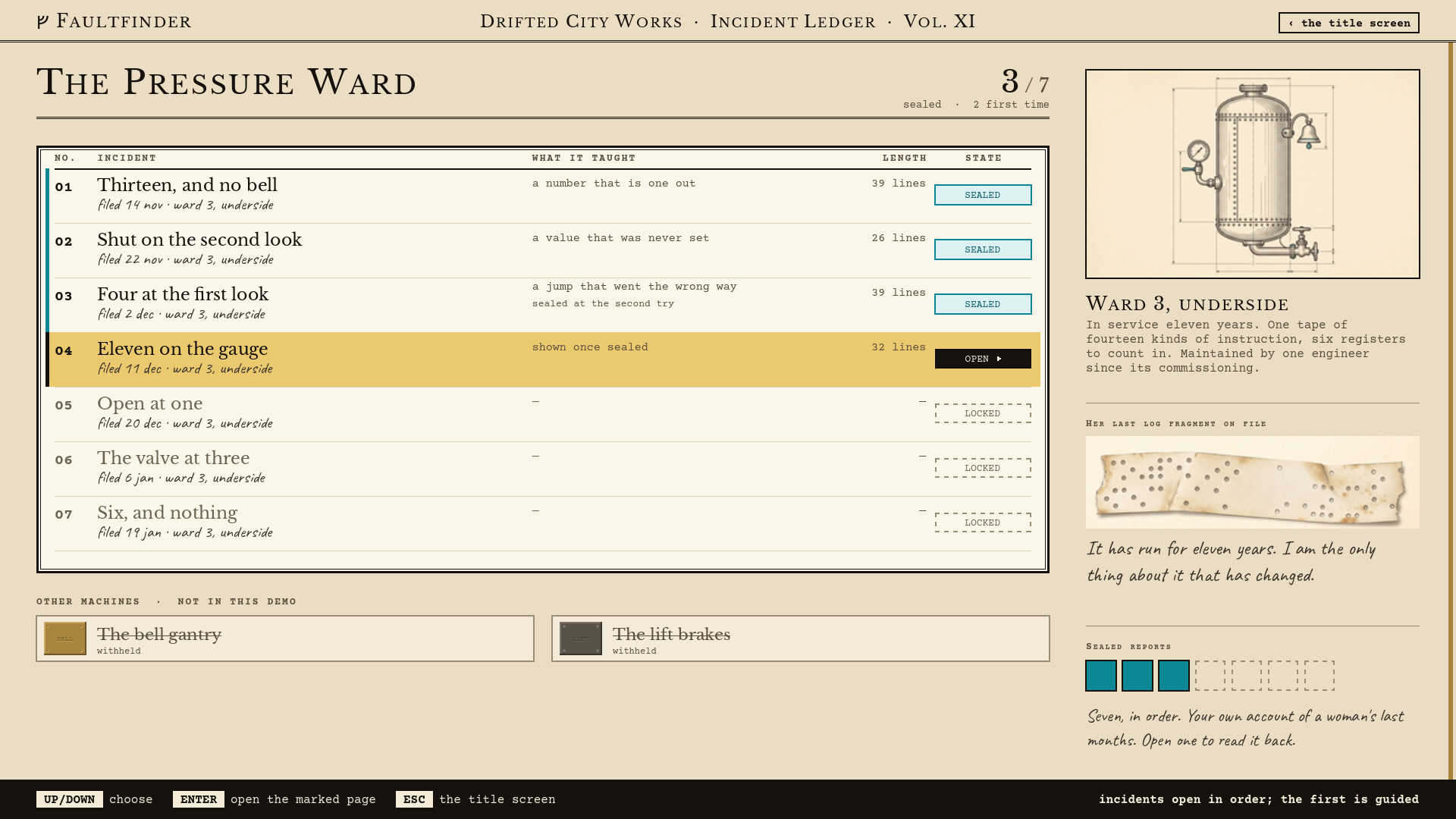 Faultfinder screenshot #2