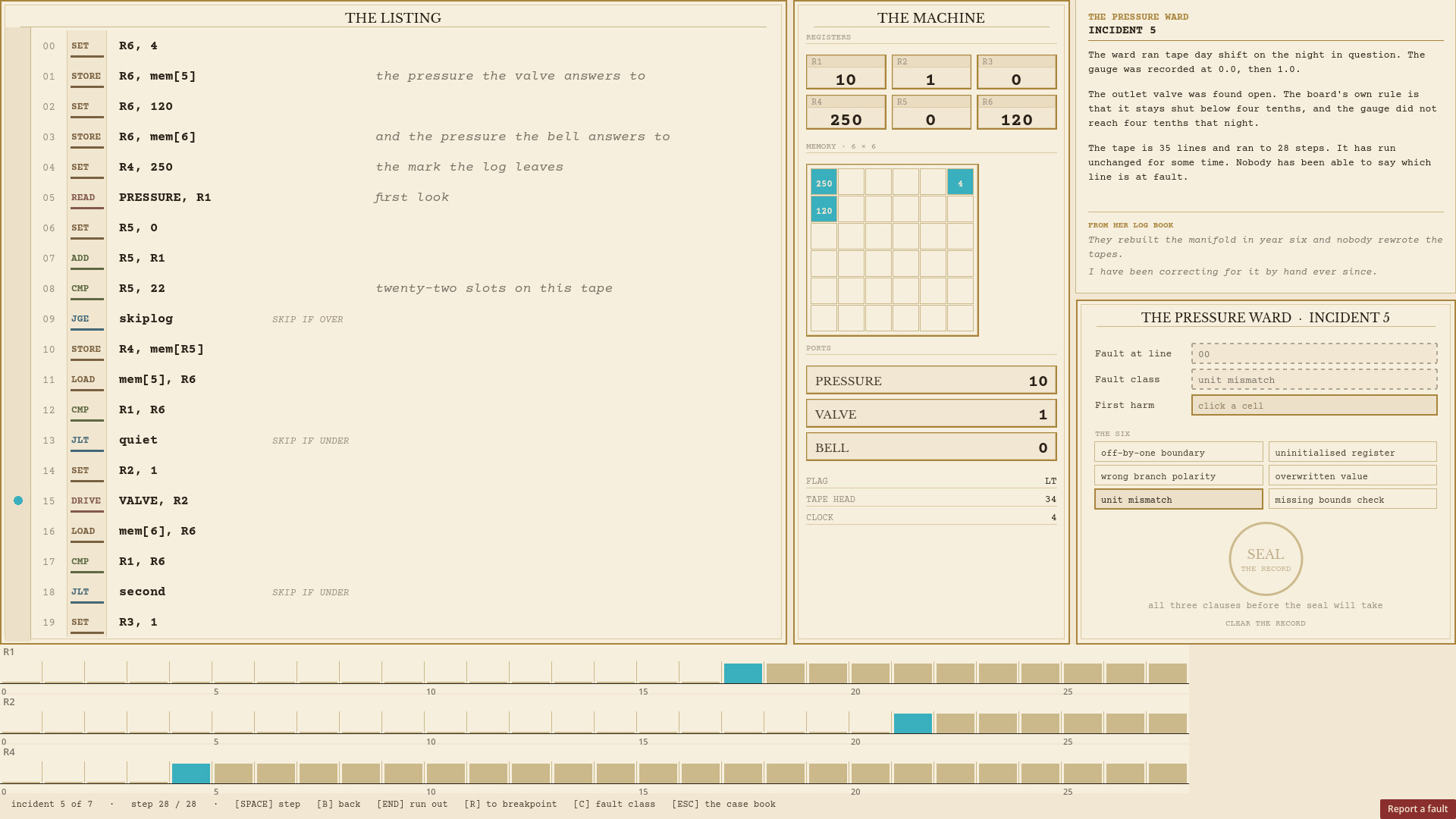 Faultfinder screenshot 5