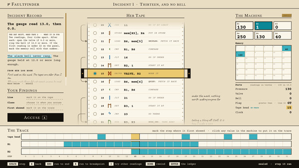 Faultfinder screenshot 1