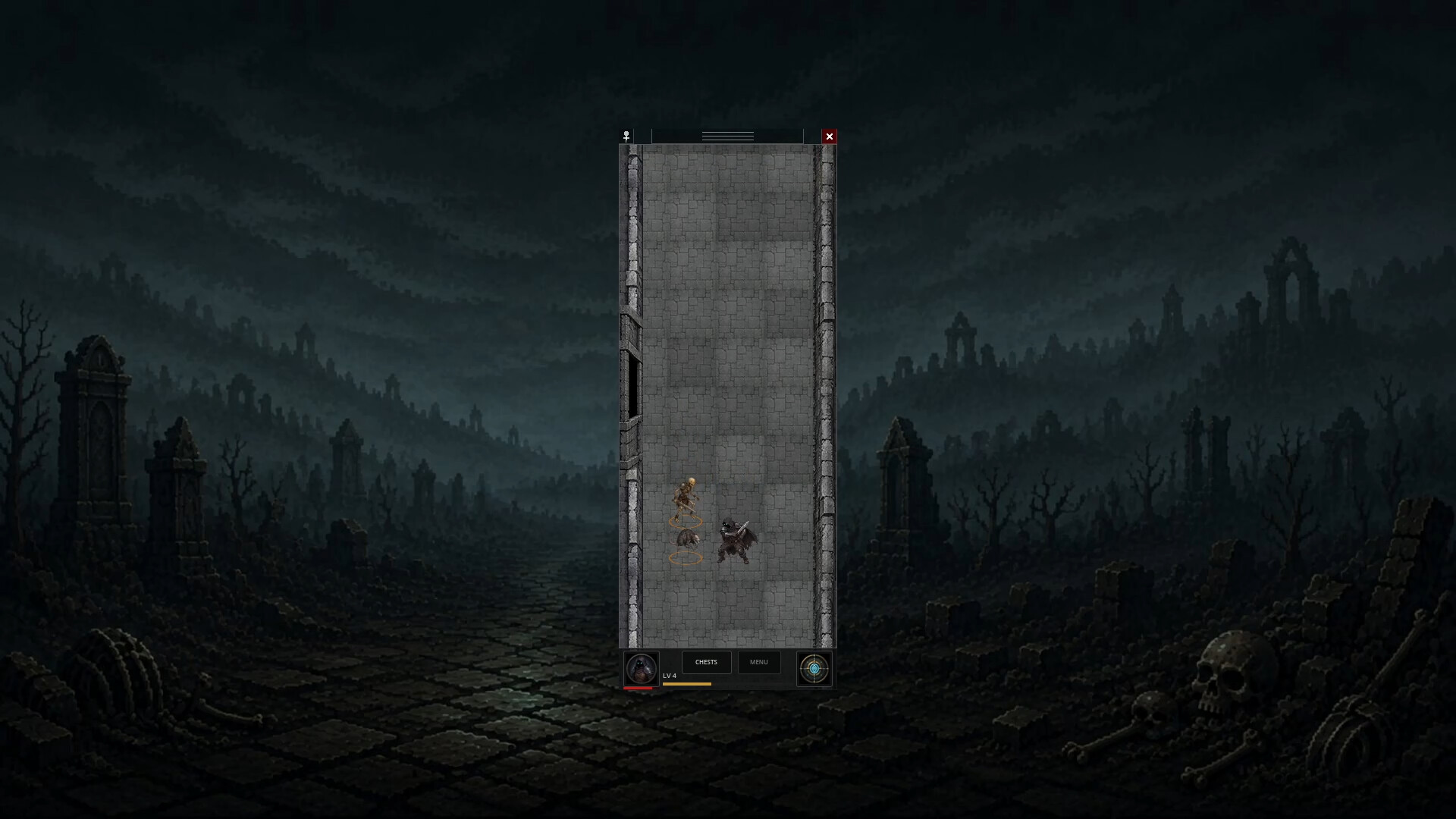 Dungeon Flow: Vertical Idle screenshot 1