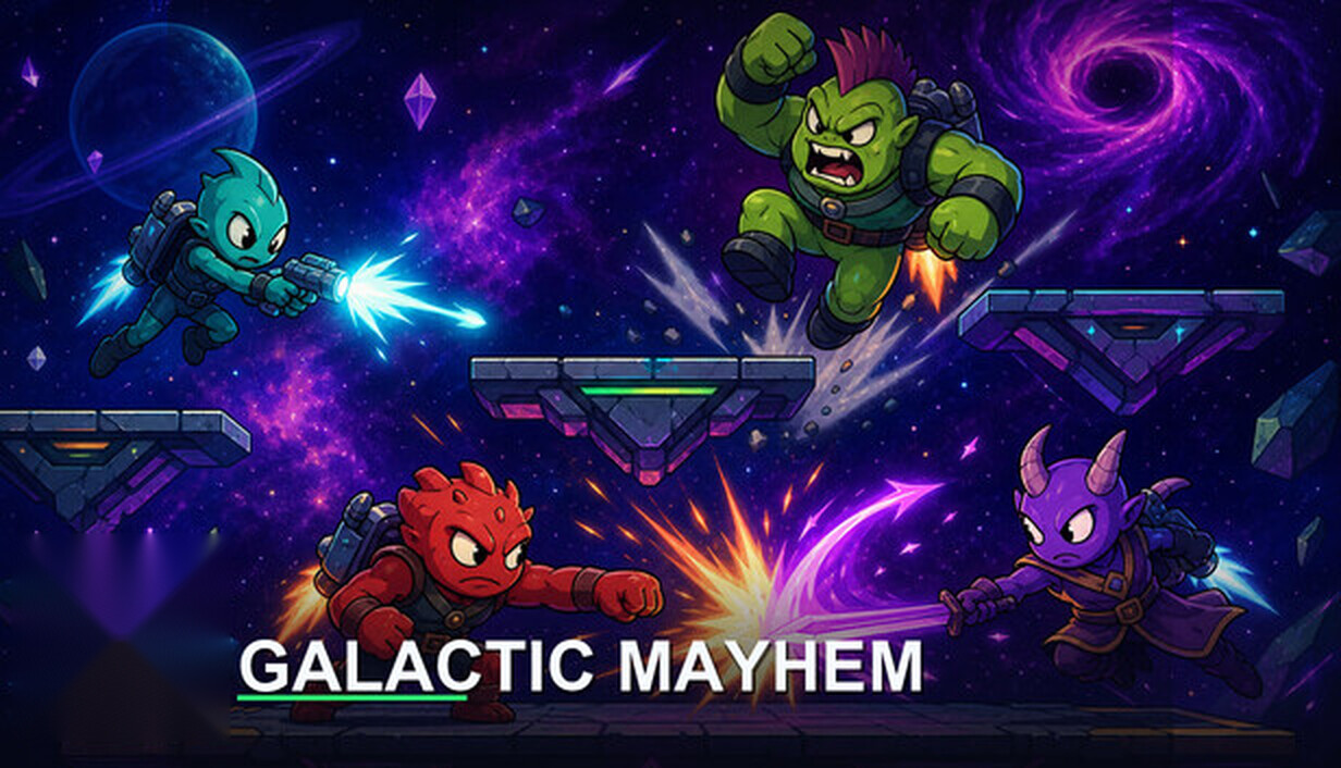 Galactic Mayhem cover art