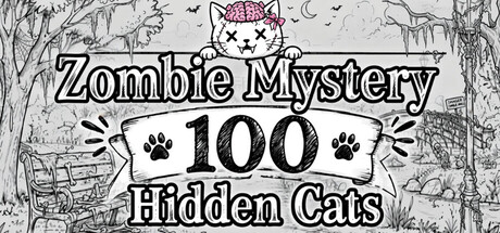 Zombie Mystery: 100 Hidden Cats — Steam game cover