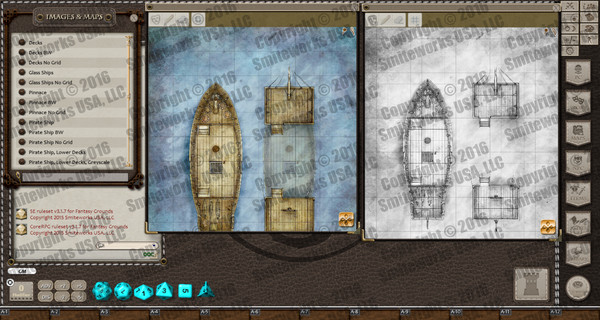 Fantasy Grounds - Fantastic Maps: Pirates!