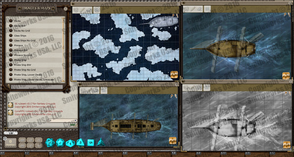 Fantasy Grounds - Fantastic Maps: Pirates!