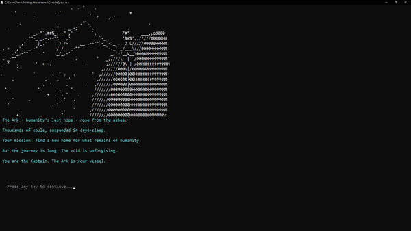 Console Space screenshot 1