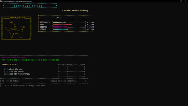 Console Space screenshot 2